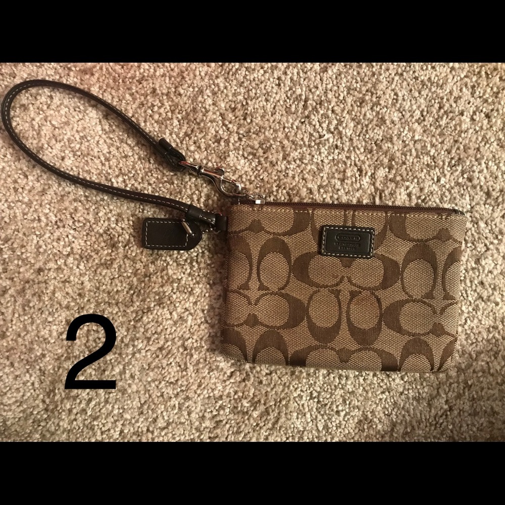 Coach wristlet